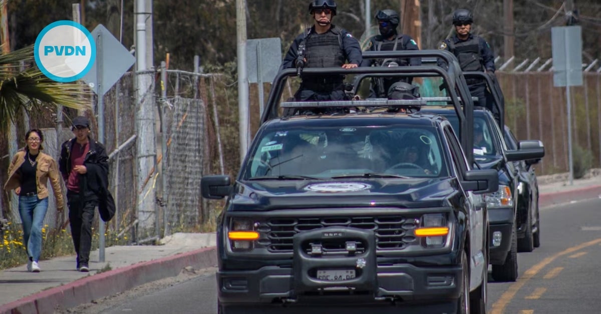 Baja police cocaine heist