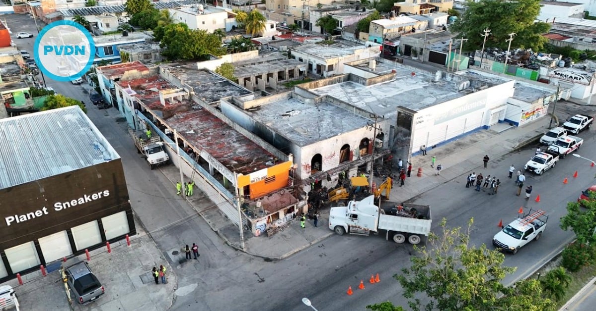Cancun abandoned buildings