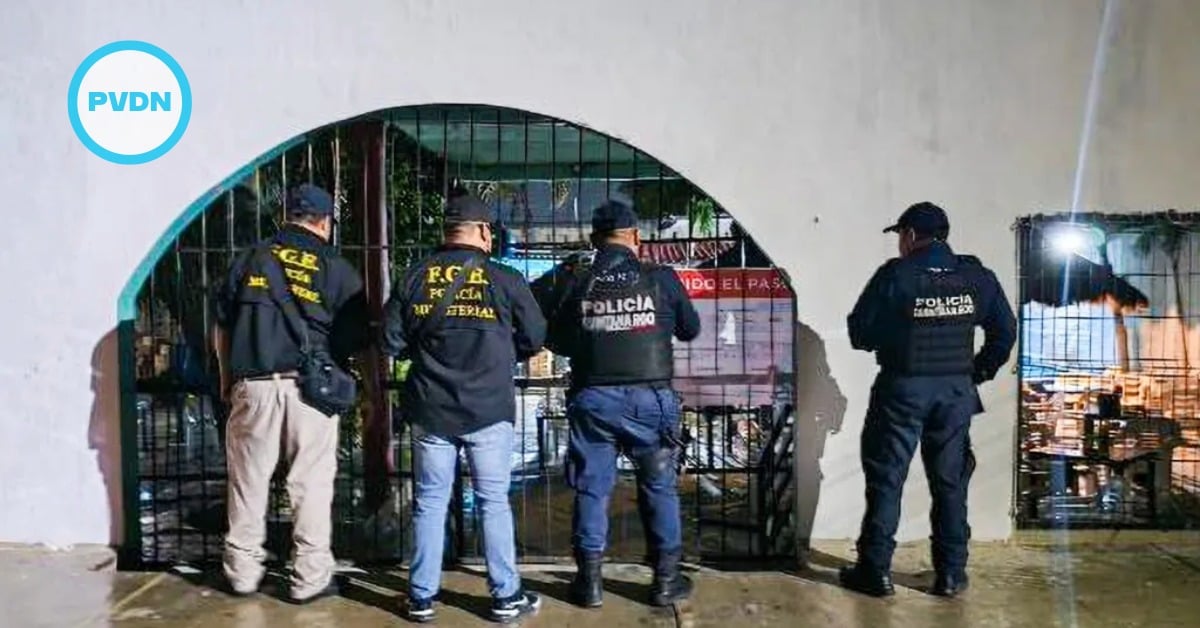 Cancún trafficking raid