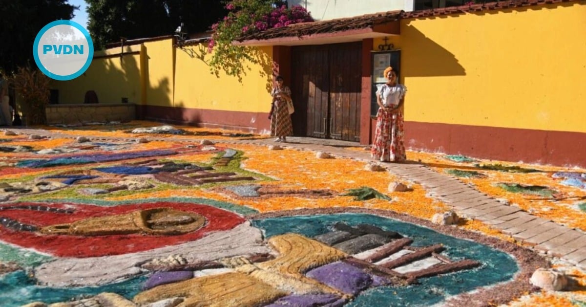 Jalatlaco sand tapestry