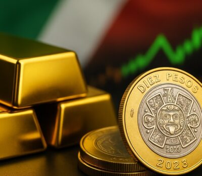 Mexican peso gains as gold smashes fresh records Mexican peso gains