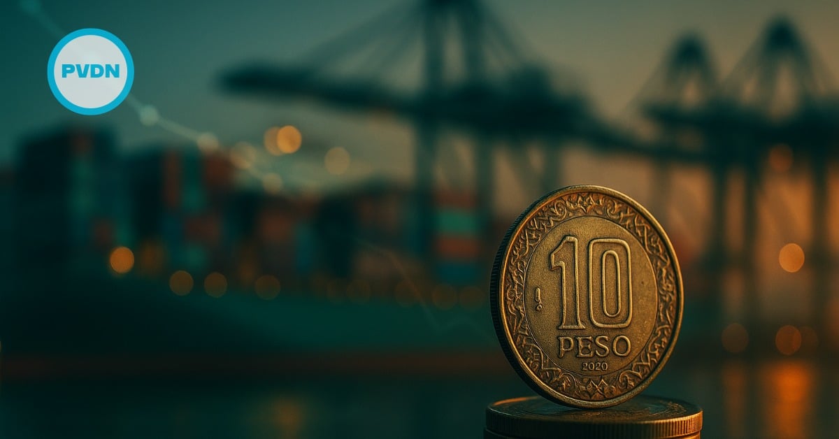 Mexican peso weakens