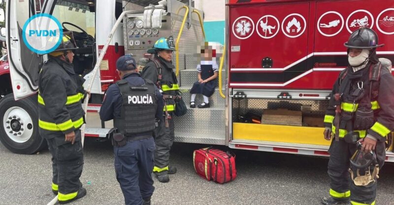 Playa del Carmen fire ends with child and dog rescued