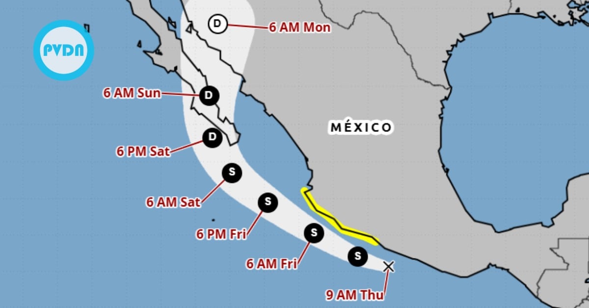 Puerto Vallarta tropical storm