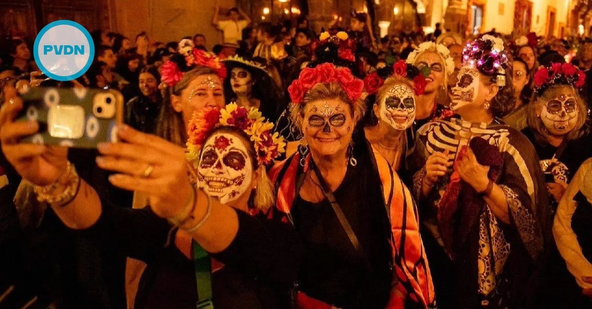 San Miguel Catrinas parade