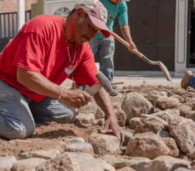 San Miguel historic center work paused