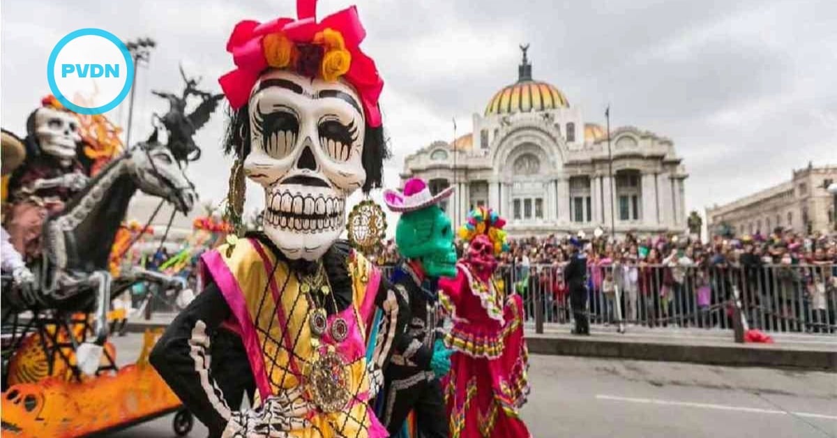 cdmx Day of the Dead parade