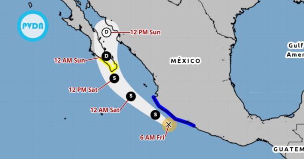 Pacific Hurricane Season 2025 - Puerto Vallarta Hurricane - Storm Tracker