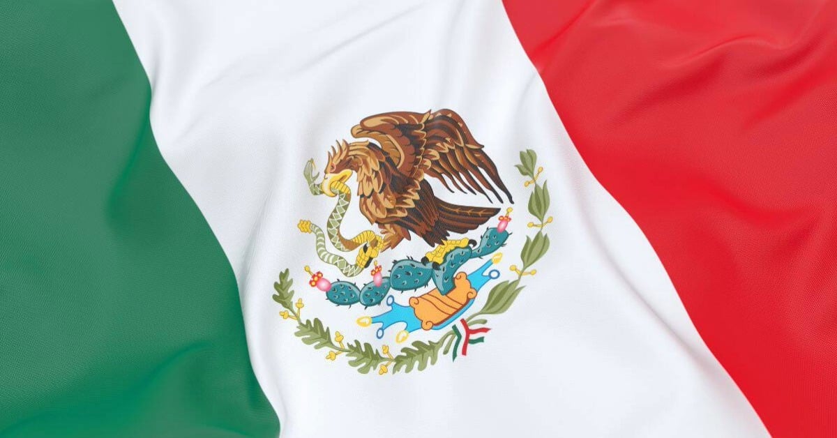 Mexican flag symbol