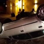 San Miguel car rollover
