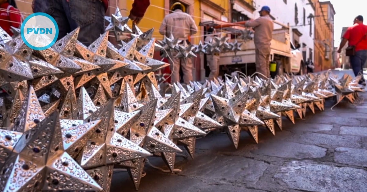 San Miguel star lanterns