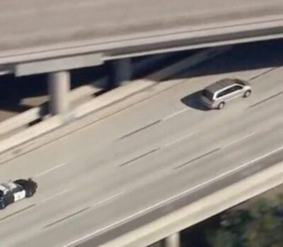 Stolen minivan chase outruns California police and crosses into Mexico