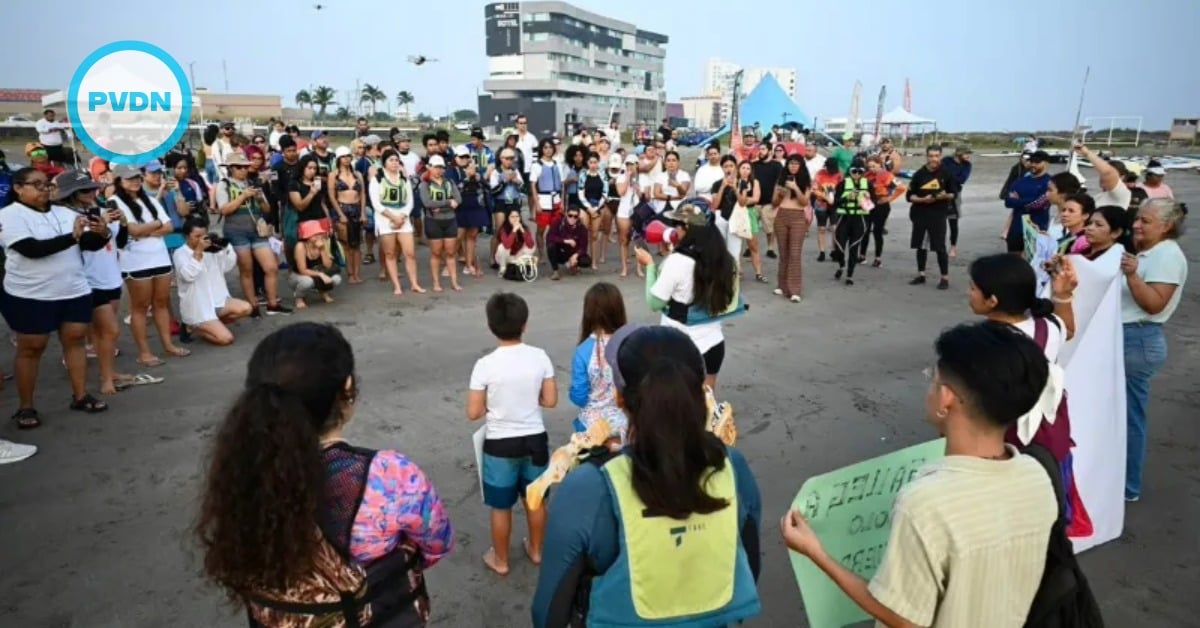 Veracruz reef protest