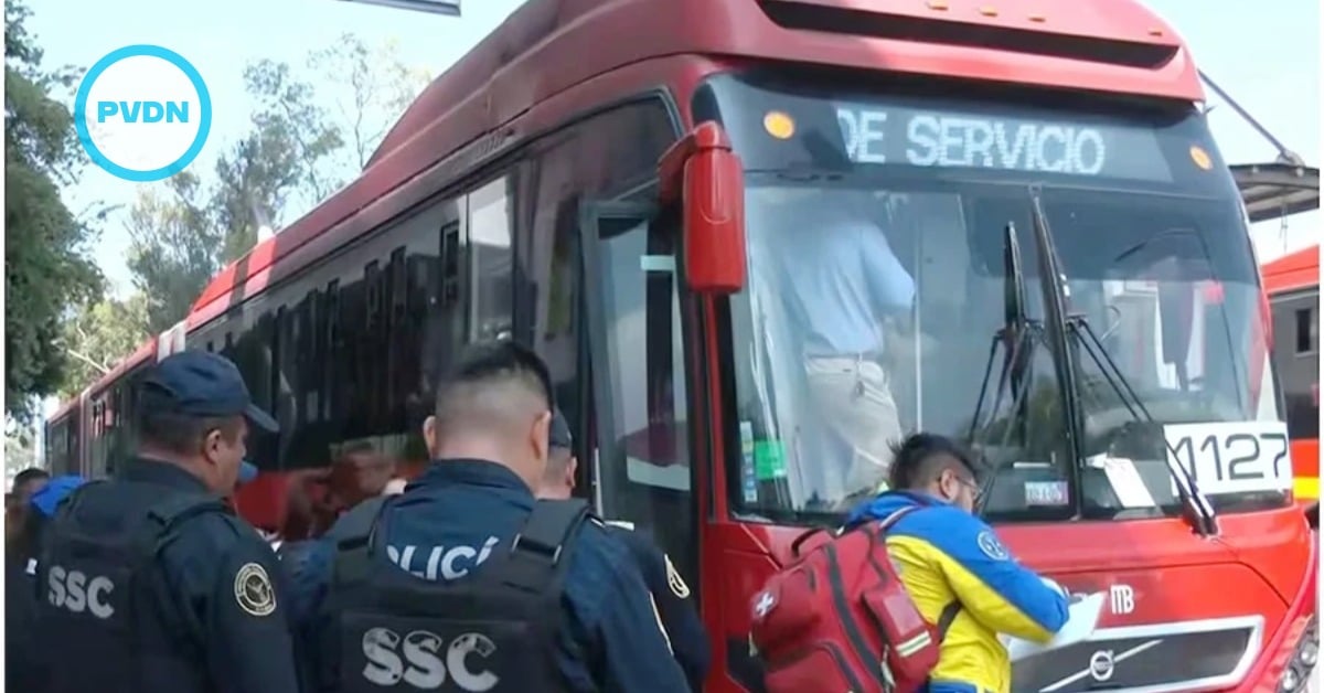 Metrobús emergency braking