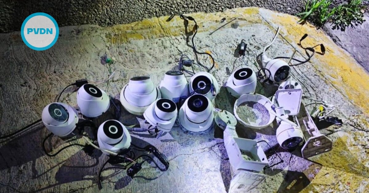 Cancun irregular surveillance cameras