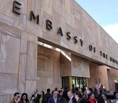 new US embassy Mexico City