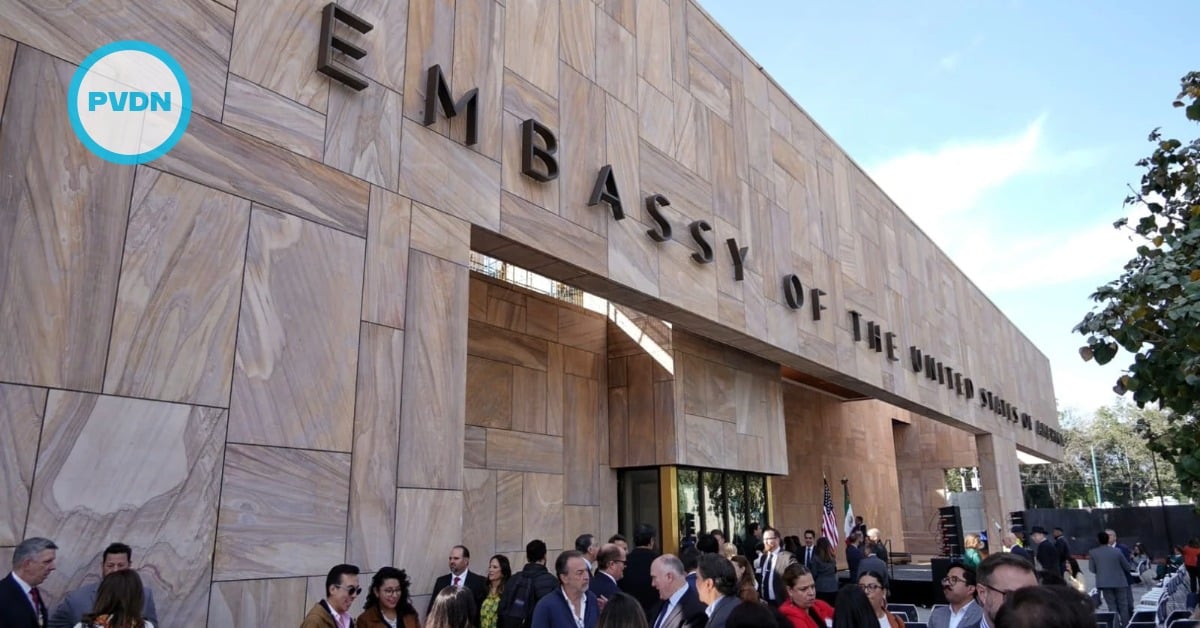 new US embassy Mexico City