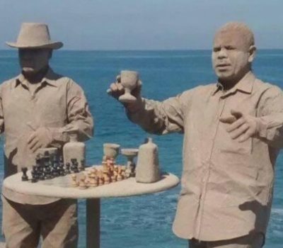 Puerto Vallarta sand man