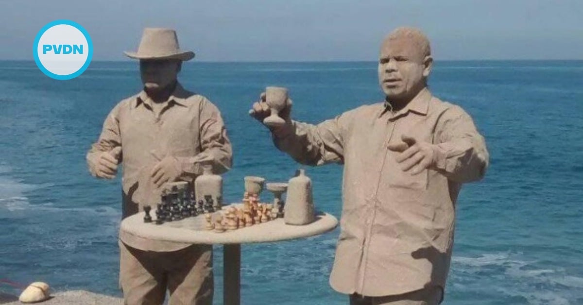 Puerto Vallarta sand man