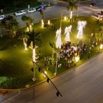 Cancún Christmas roundabouts