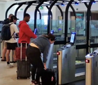 Cancún airport processing
