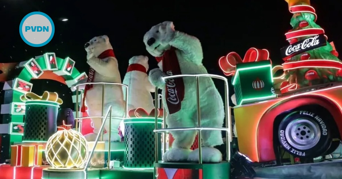 Coca-Cola holiday caravan