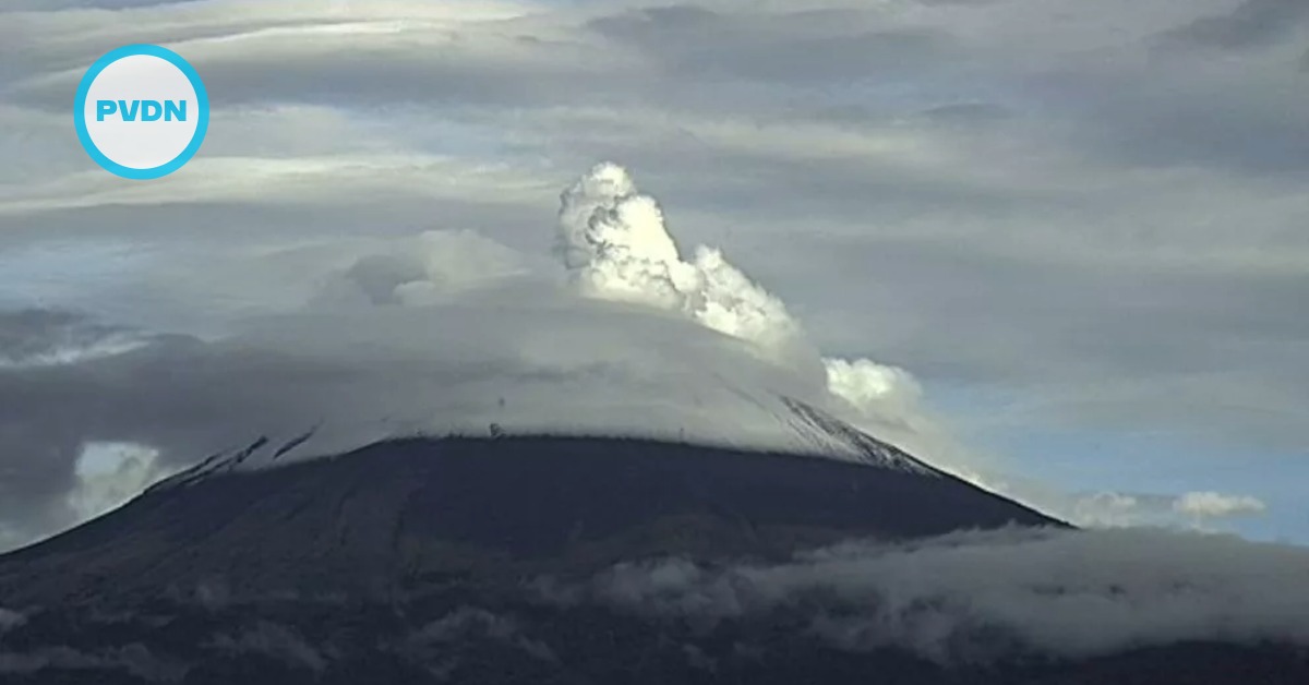 Popocatepetl volcano activity