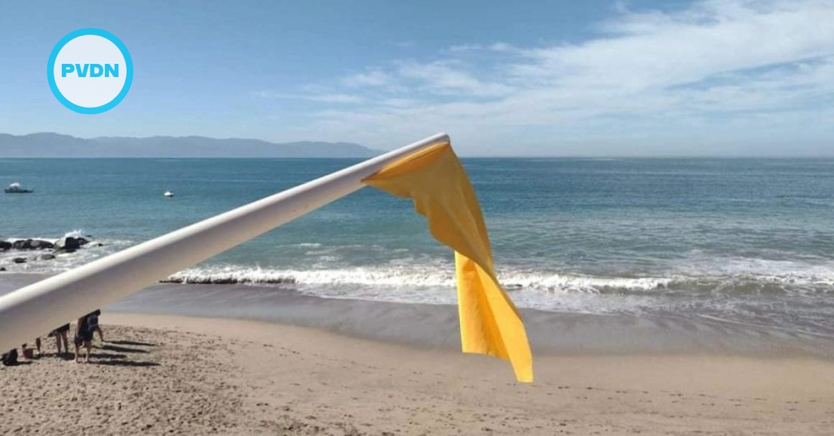 Puerto Vallarta yellow flags