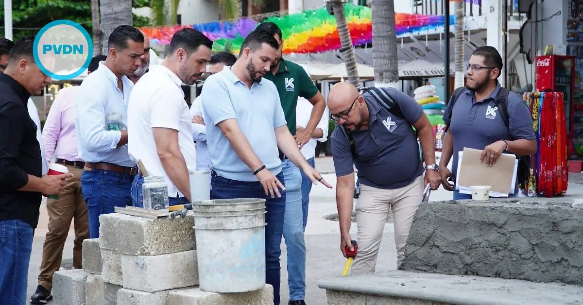 puerto vallarta malecon construction