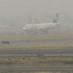 Fog halts Mexico City airport flights Monday morning