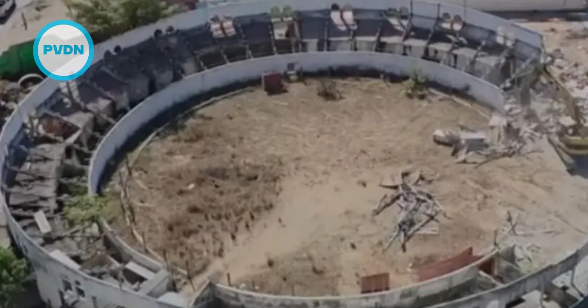 La Paloma Bullring Demolition Begins in Puerto Vallarta