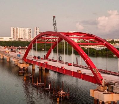 Nichupté Bridge completion