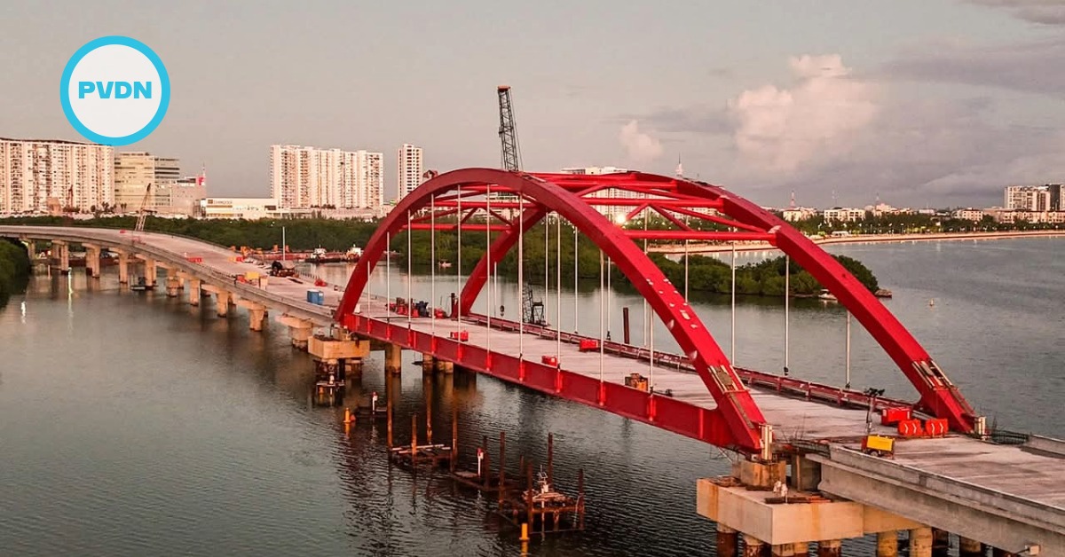 Nichupté Bridge completion