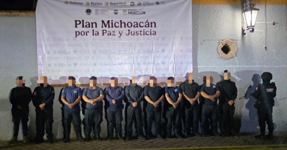 11 municipal police moved accused of aiding CJNG