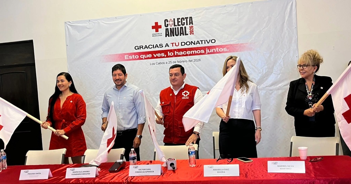 Los Cabos Red Cross sets 3 million peso goal for 2026