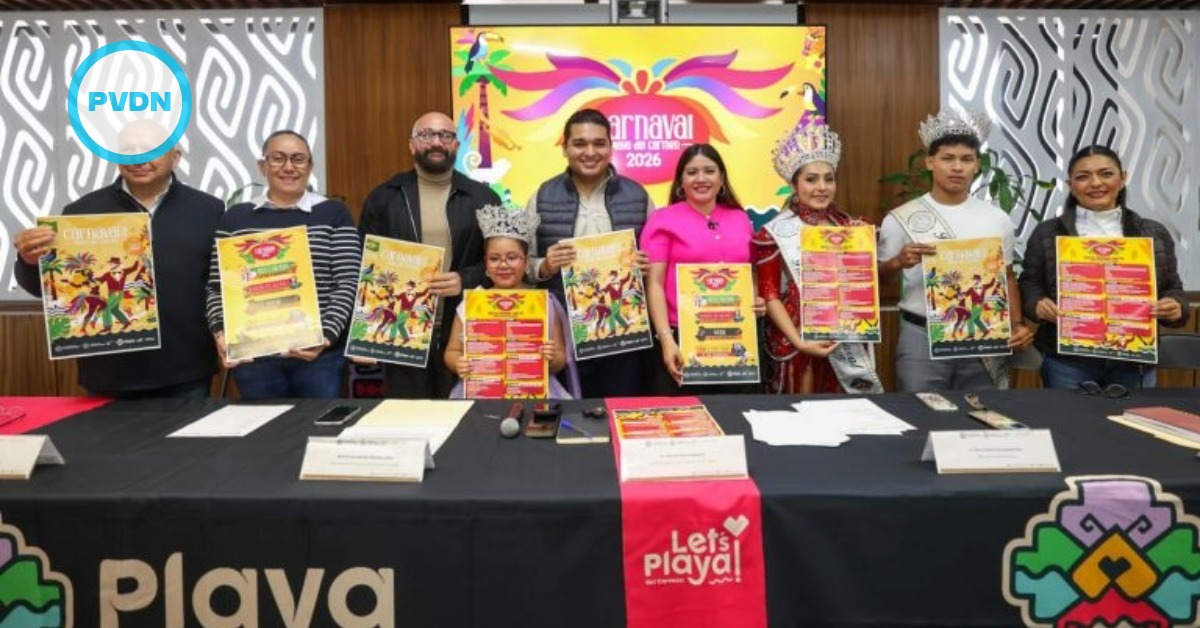 Playa del Carmen readies family-first Carnaval 2026