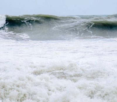 Strong surf surprises visitors on Vallarta Malecón