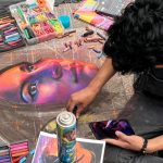 The Plaza de Armas is filled with color for the XVIII Madonnari Festival 2026
