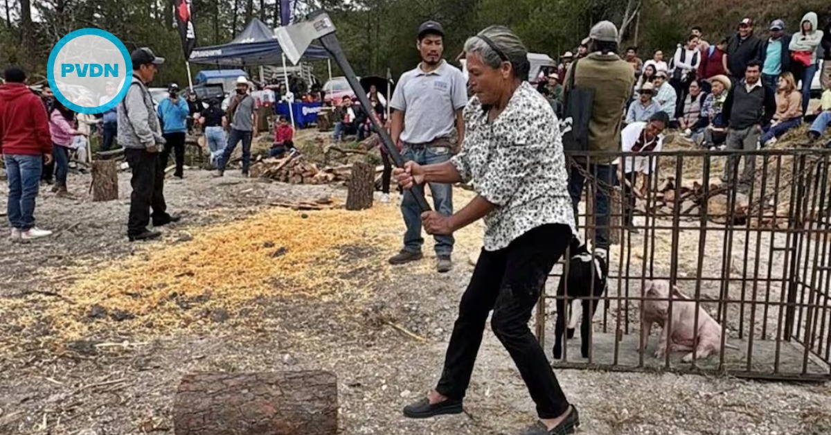 Wood-Chopping Contest Keeps Mixtec Tradition Alive in Oaxaca
