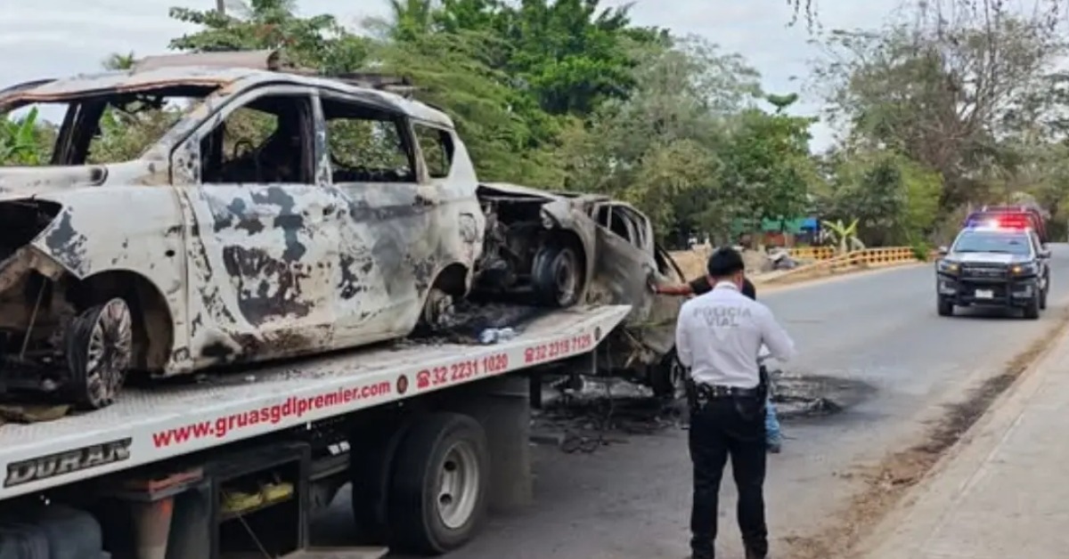 burned cars puerto vallarta