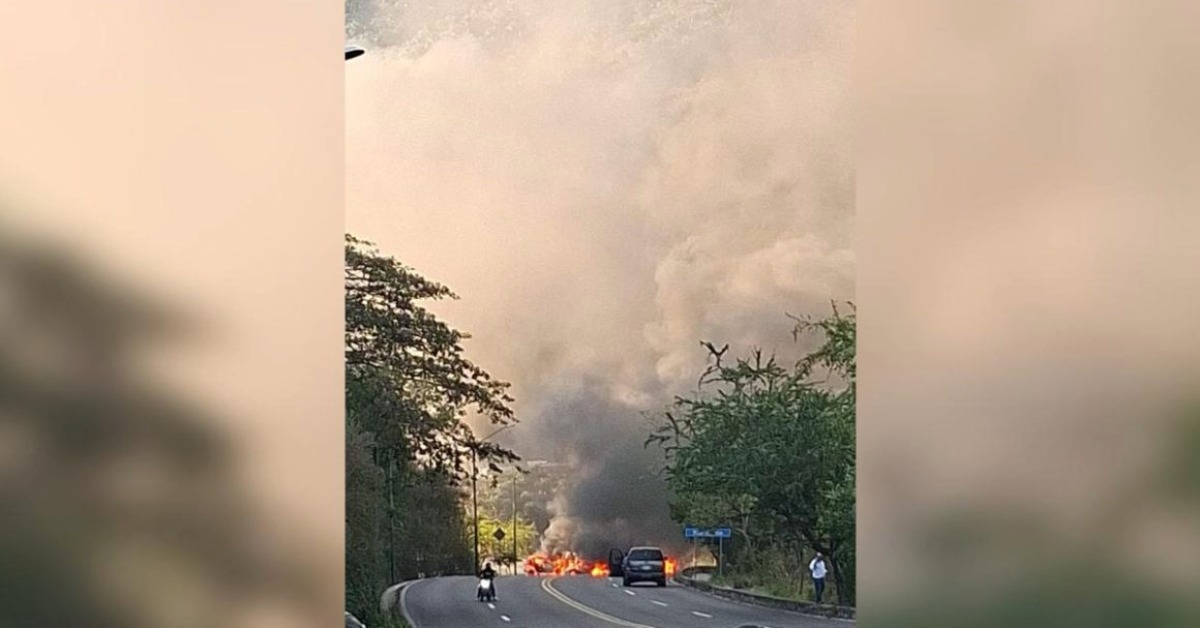 puerto vallarta car burn