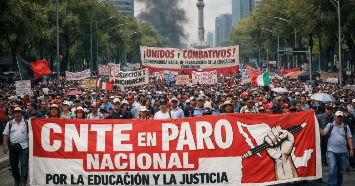 CNTE strike returns to Mexico City with fresh pressure