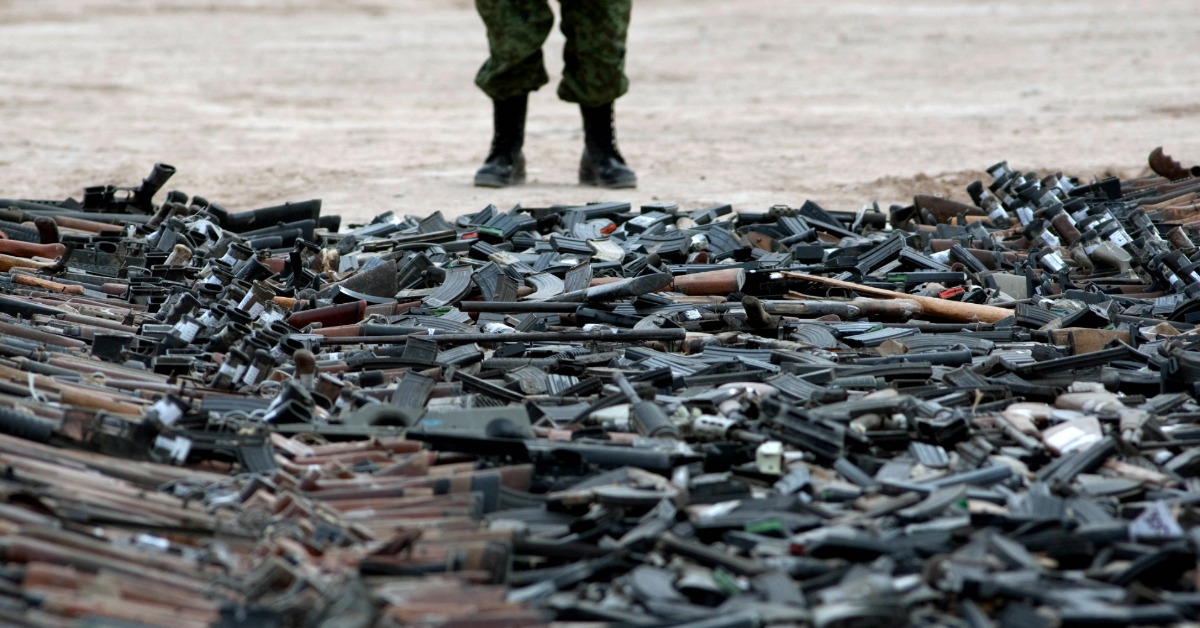 Without curbing arms trafficking, another cartel boss will emerge