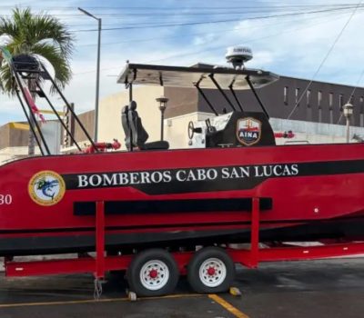 Cabo San Lucas launches Mexico’s first fireboat