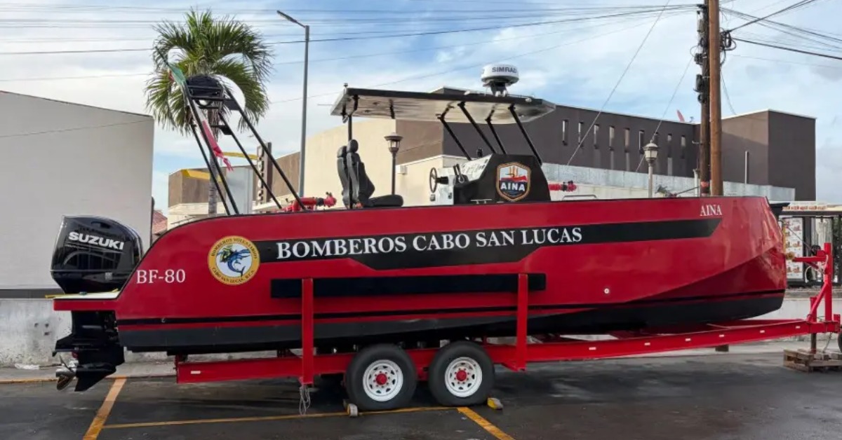 Cabo San Lucas launches Mexico’s first fireboat