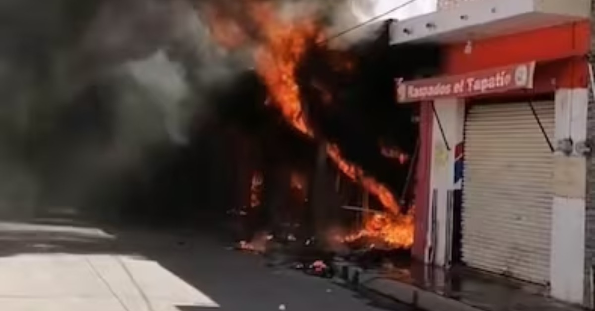 Fires, roadblocks and bus suspensions followed the arrest of alleged CJNG figure in Nayarit