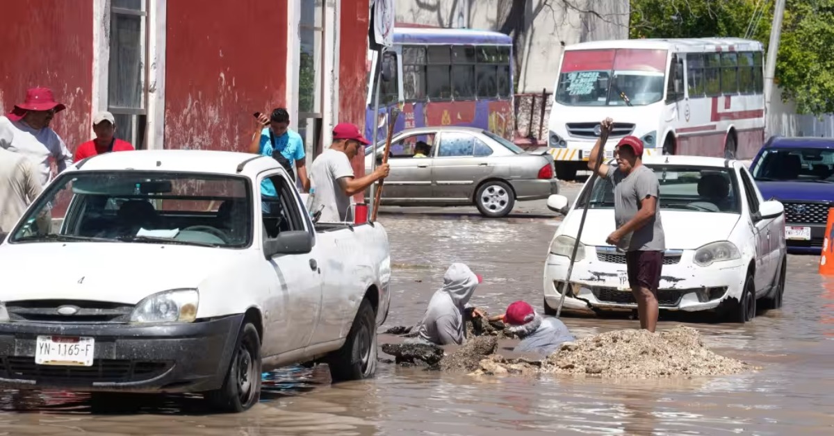 Mérida water leak repair brings pressure relief today