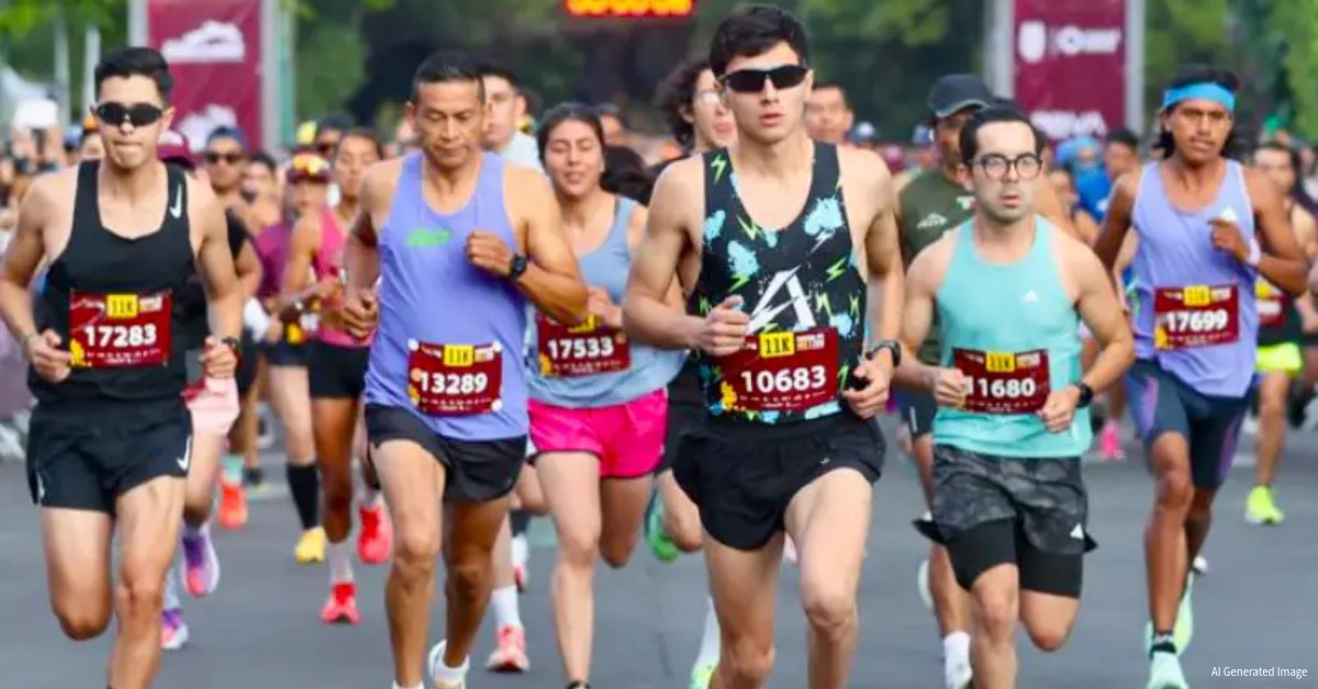 20000 Runners Took Over Mexico City for IPN’s Once K