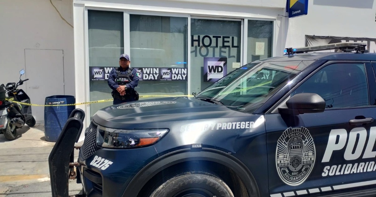 Attempted ATM theft inside a Playa del Carmen hotel