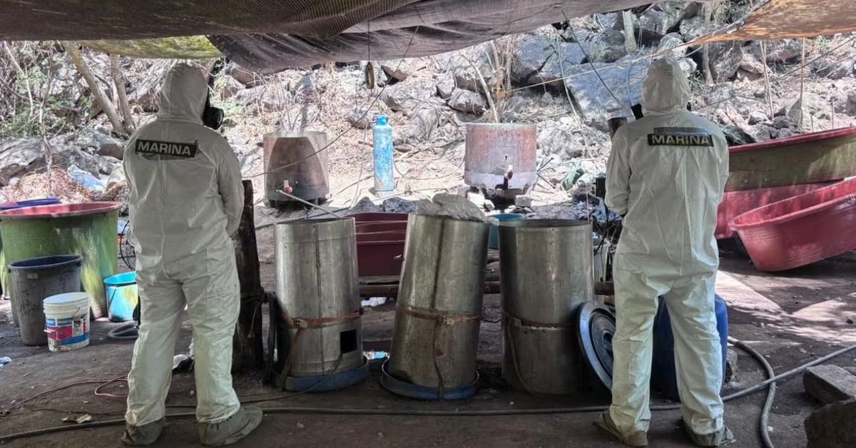 Five Narco Labs Hit in Mexico's Western Drug Raids